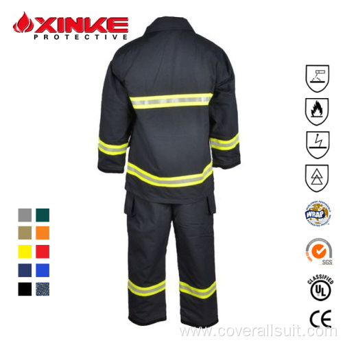 Fr Coveralls service Protective Clothing Fire Fighting Suit Supplier